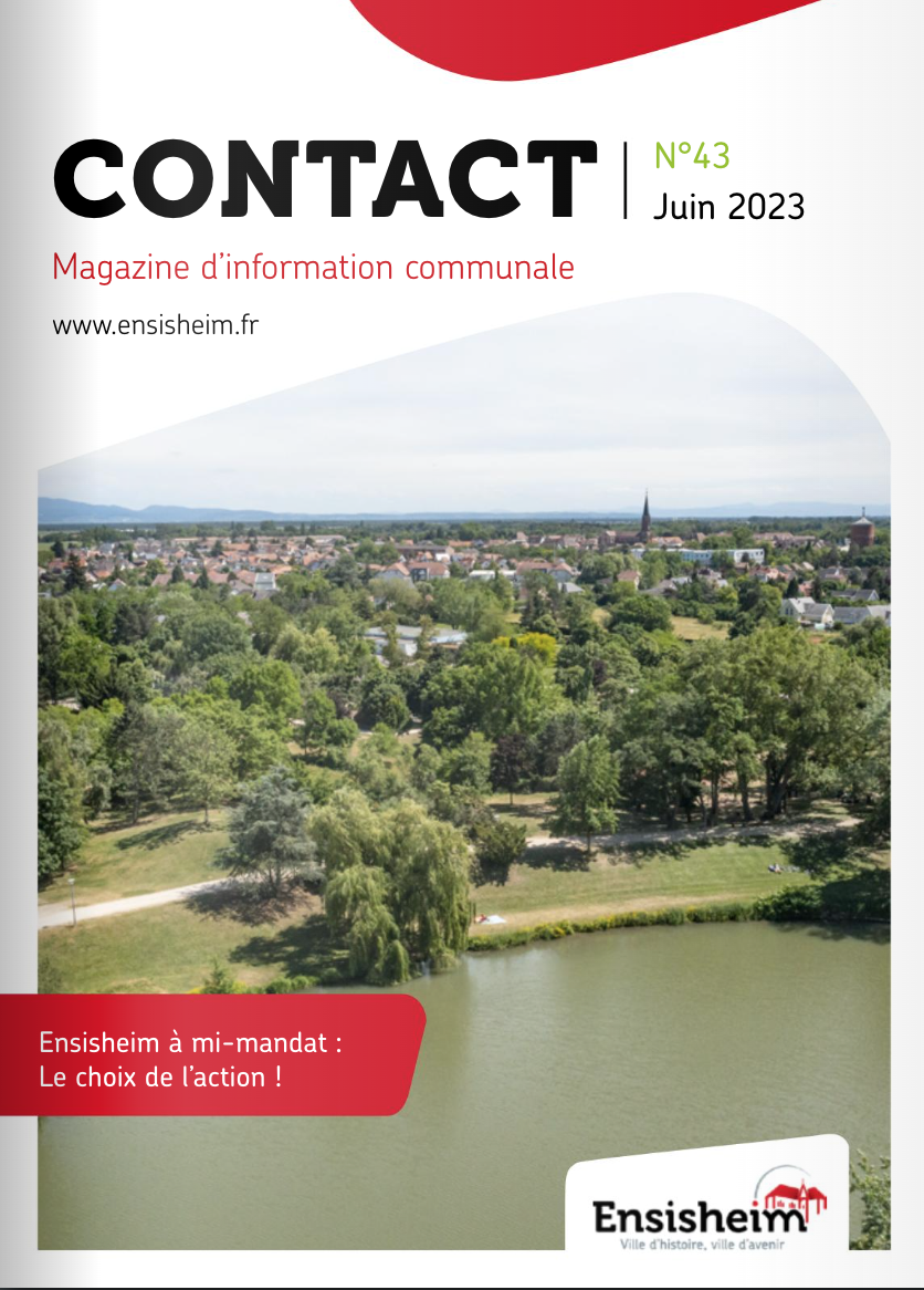 Couverture du magazine de juin 2023 d'Ensisheim