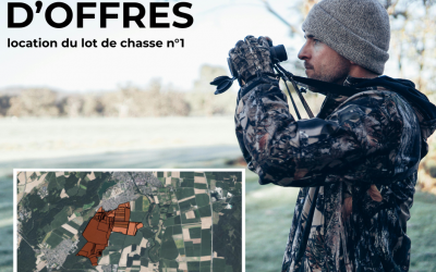 Avis d’appel d’offres – Location du lot de chasse n°1