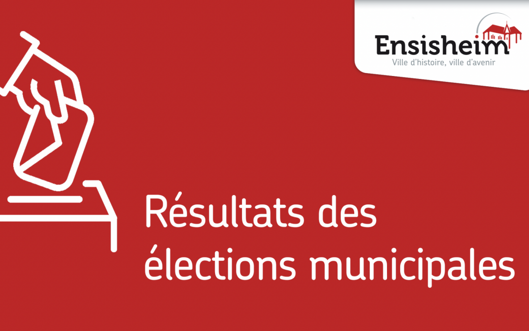 Résultats des élections municipales